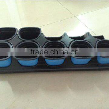 105MM Deep 10 Pack Shuttle Pot Carrier/Plastic Nursery Pots Tray Box photo-2