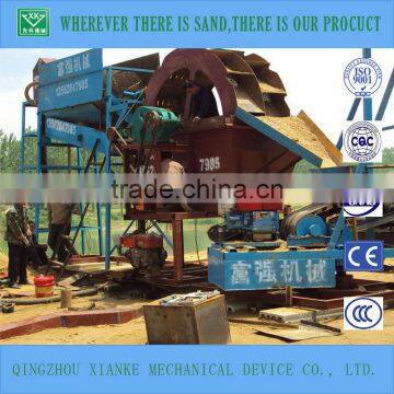 120cbm good sharp sand processing and screening equipment sale