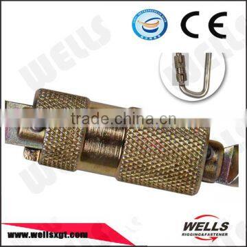 New Design Heavy Duty Nickel Plated CE Forged Iron Safety Snap Fire Spring Hook photo-4