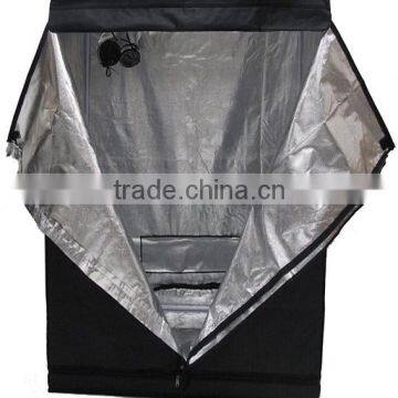 Commercial Greenhouse Agricultural Tool / Accessories Quick and Easy Assemble 600D Aluminium Mylar Inside Black Fabric Grow Tent photo-3