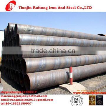 Hot Rolled Spiral Welded Steel Pipe/tubes photo-5
