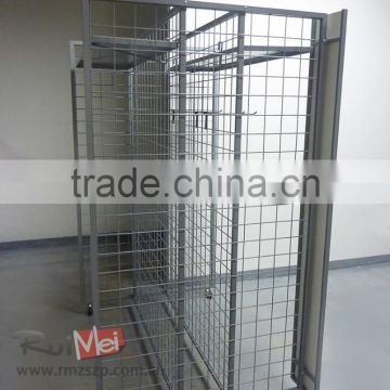 4-side floor wire mesh slippers display rack /holder