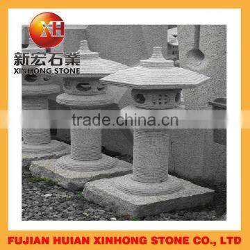 Outdoor Japanese Stone Lantern,garden Led Lanterns,stone Pagoda Statues photo-5
