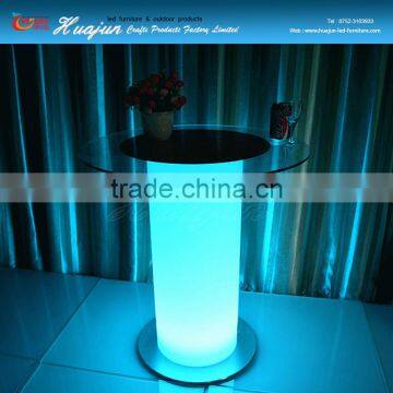 top sell led high bar table