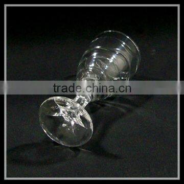 Crystal Clear Glass Wine Cup Goblet Glass Stemware Wholesale photo-3