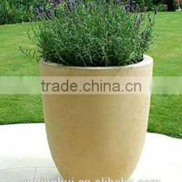 Outdoor Fiberglass Flower Pot