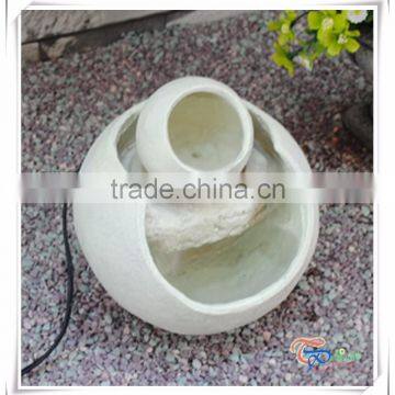 Small Ceramic Decoration Resin Tabletop Fountain photo-3
