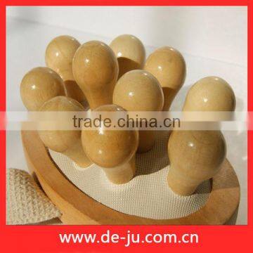 Fashion Oval Leg Back Large Balls Egg Brush