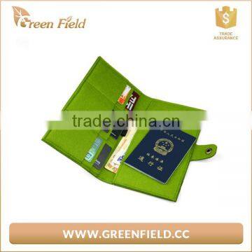 Cheap Price Felt Fabric Fold-fashioned Wallet for Young People photo-3