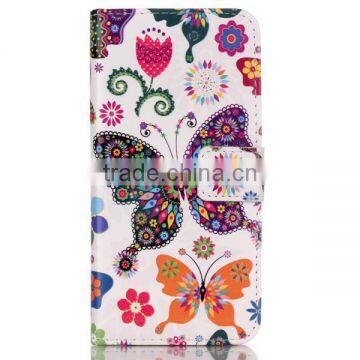 Fashion Painted Leather Case Flip Cover For Samsung S6 Edge Wallet Cases photo-2