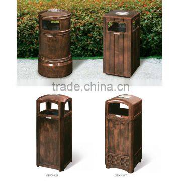 Metal Garbage Cans for Hotel Garden Park Hospital Airport School