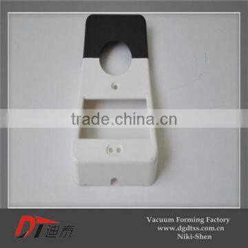 Custom Black and White Plastic Outline Vacuum Forming Part photo-5