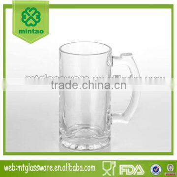 Mintao KB6307 clear machine made cheap square beer glass
