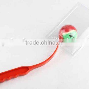 Pet Toy Tennis Ball With Long Plastic Handle/dog Toy photo-2