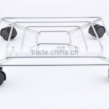 Home Removable Metal Flower Shelf Plant Trolley photo-6