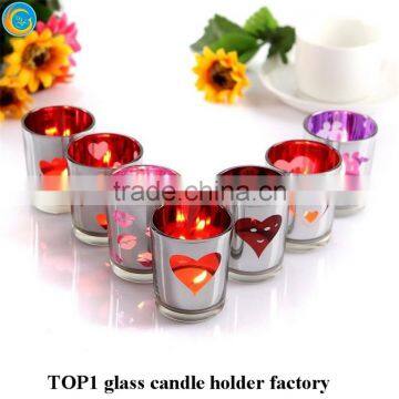 Rose Flower Candle Holders Candle Holder Used Wedding Decor photo-5