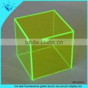 Customized Rose Red Acrylic Box,colorful Acrylic Products photo-3