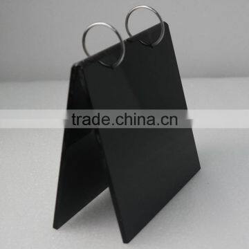 3mm Black plexiglass calendar