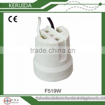 Porcelain/Ceramic Lampholder F519W E26/E27