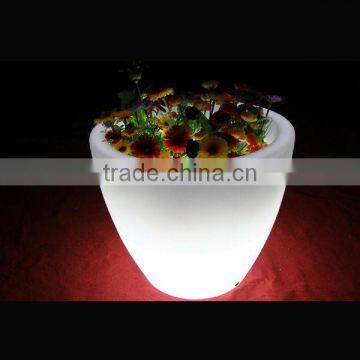 colorful led lighted planter pots illuminated led flower pot lighting