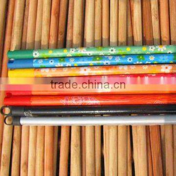 different kinds of wooden broom handle cover pvc