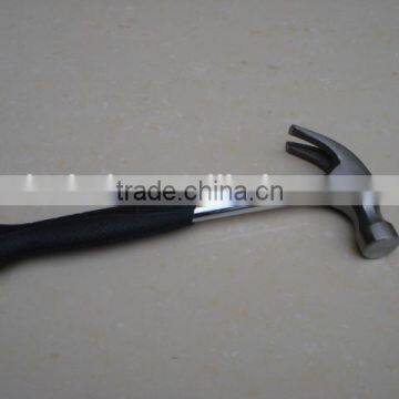 steel tubular handle claw hammer/nail hammer