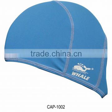 Lycra swim cap with customized logo,fabric swimming cap(CAP-1000)