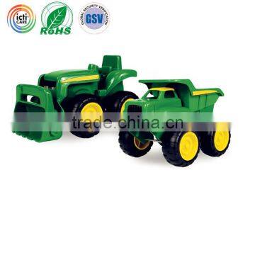Sand beach Vehicle 2pk, Truck and Tractor toy set