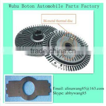 Bimetallic Flat Spiral Strip for Fan Clutch