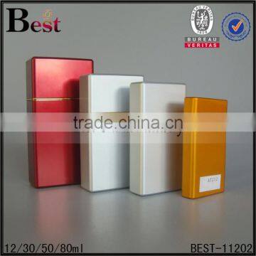 30ml 50ml 80ml atomizer cosmetic perfume spray bottle red square perfume spray bottle pump perfume bottle 30ml spray