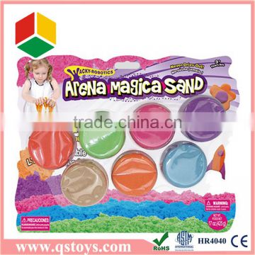 356g colorful magic play sand in BLISTER CARD