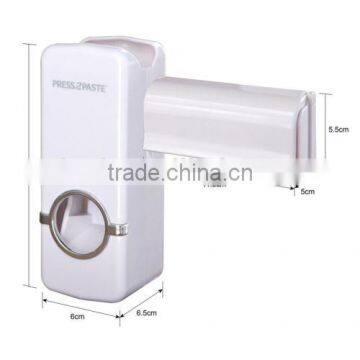 2016 as Seen on tv Hands Free Toothpaste Dispenser & Stick on Toothbrush Holder photo-4