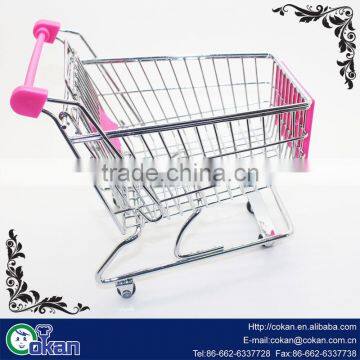 New Arrival Food Basket/ Keranjang Barang / Storage Holders Shopping Trolley Shape CK-KT613 photo-3