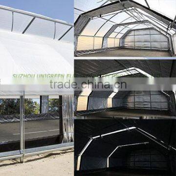 Commercial Plastic Film Blackout Greenhouse for Medical Plant photo-2