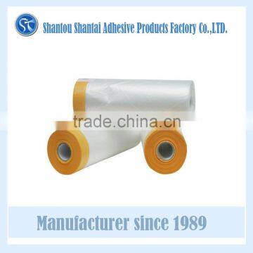 HDPE pretaped masking film for painting