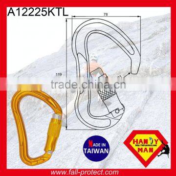 28KN Made In Taiwan Forged Aluminum Carabiner For Rock Climbing photo-4