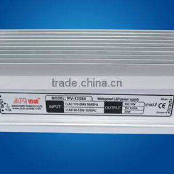 Led Waterproof Power Supply Constant Voltage 12V 80W photo-2