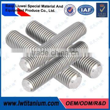 Grade5 DIN938 Titanium Full Threaded Studs Bars