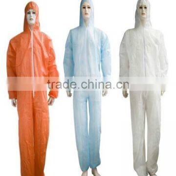 Light-weight and inexpensive disposable coverall