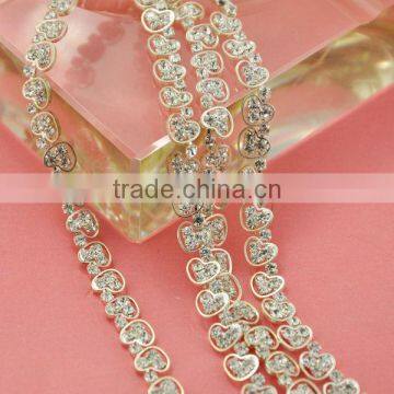 Wholesale fashion rhinestone chain Trim For Bags WRC-141