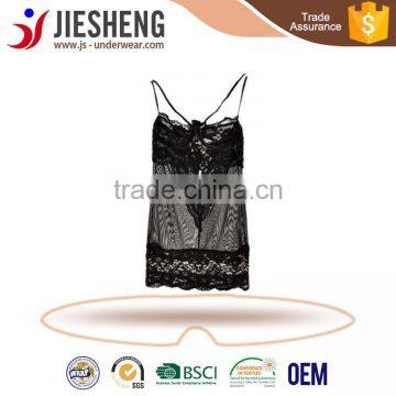 The most sexy transparent nightwear,sexy nightwear see though,black nightwear for hot lady (Accept OEM)