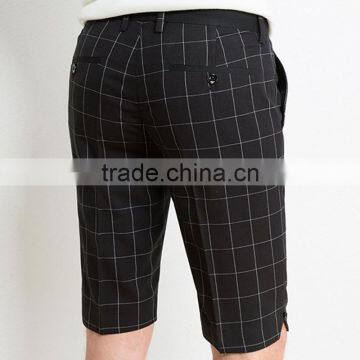 Summer Shorts Pants Men Fashion Korean Plaid Short Slim Type Thin Trousers All-match Custom Made photo-2