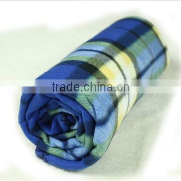 Cheap price soft 100 polyester fleece blanket factory china