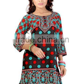 Canvas Printed Kurti in 4 COLOR