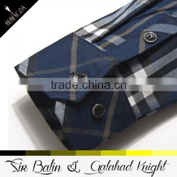 OEM Service Fashional Design Plaid Casual 92% Polyester 8% Spandex Mens Shirt Pocket Style for t Shirt Manufacturer Philippines photo-3