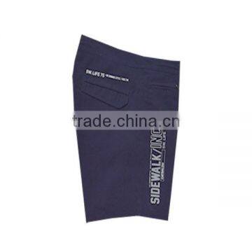 Men's Navy Blue Body Building Shorts photo-4