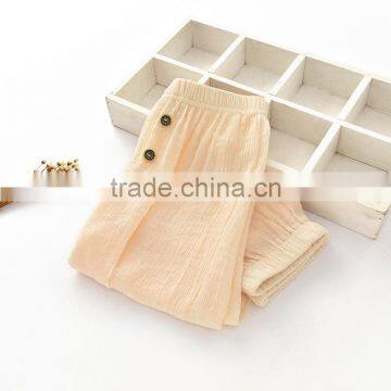 Baby Summer Air Condition Pants Anti-mosquito Pants Cotton Ankle Length Bloomers photo-3