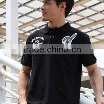 Black Polo T-shirt