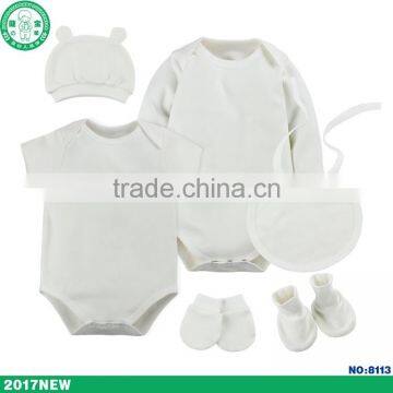 100% organic cotton fabric newborn baby romper kids bodysuit importing from china factory