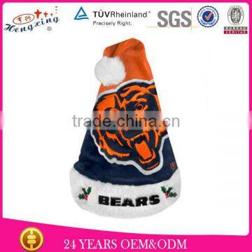 2013 New Design Winter Cap Chicago Bears Forever Collectibles Team Logo Santa Hat Custom Christmas Decoration Supply Hat And Cap